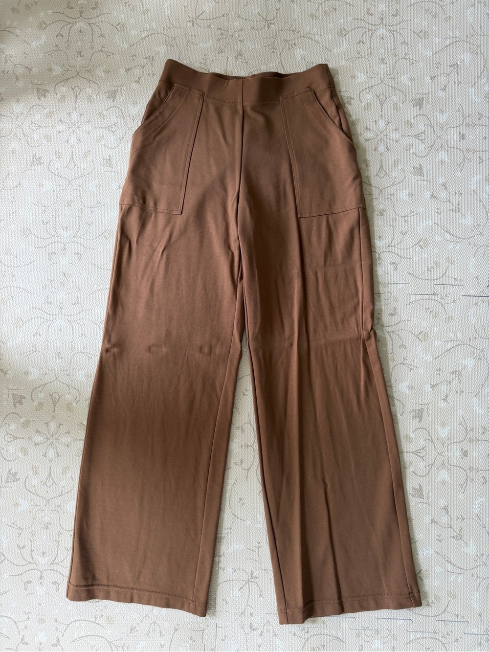 Max Studio brown pull on trousers - size small